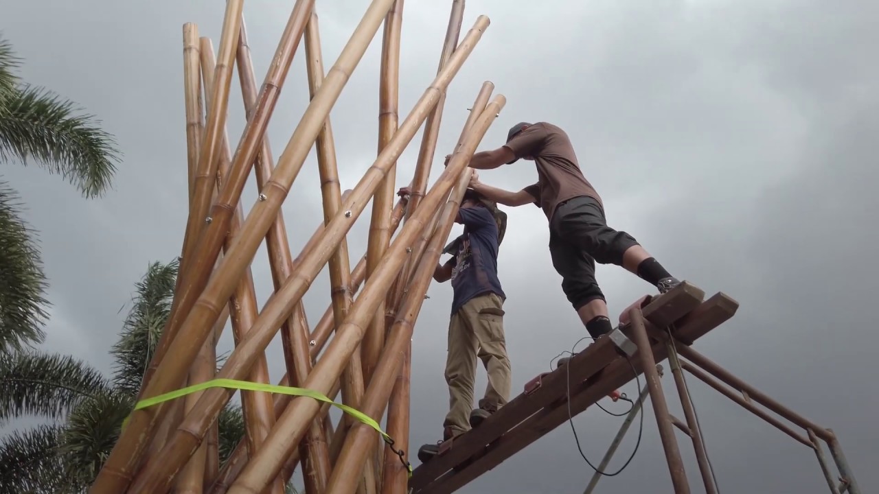 Bamboo Reciprocal Tower Workshop