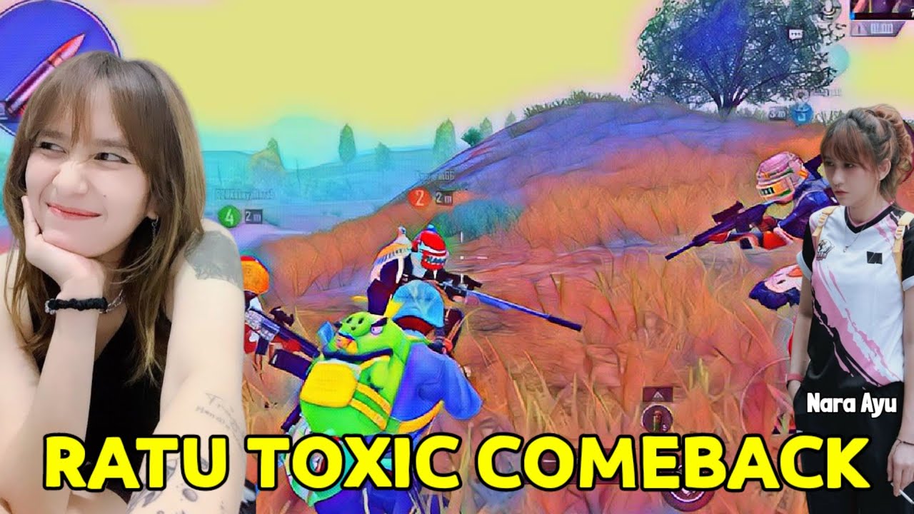 Kembalinya Ratu Toxic Bertatto Pubg Auto Rame Lagi.