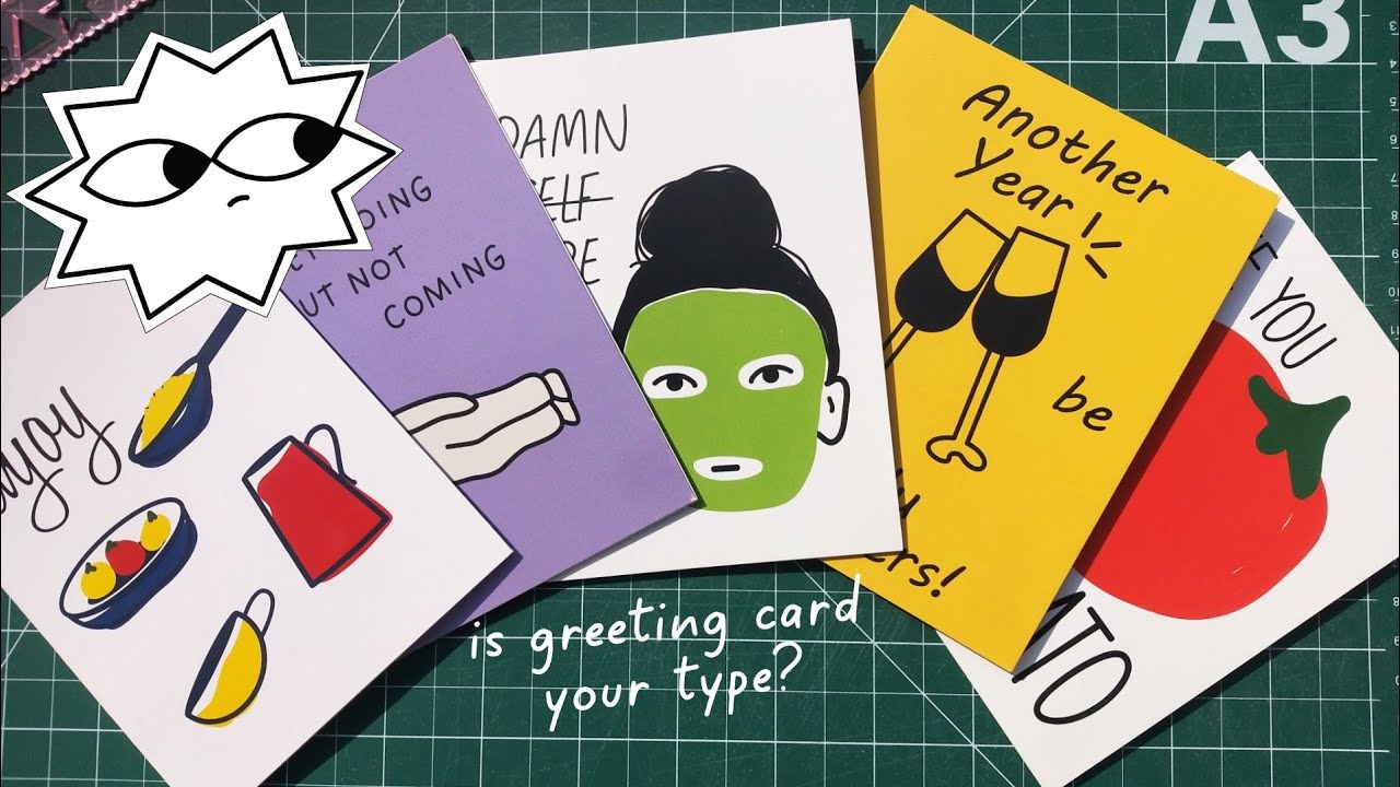 Is greeting card your type? @itzmyzinee 