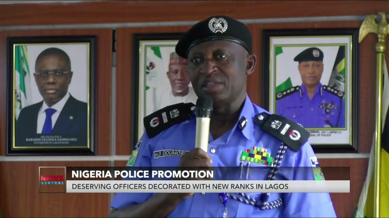 Nigeria Police Promotion: Deserving Officers Decorated With New Ranks in Lagos