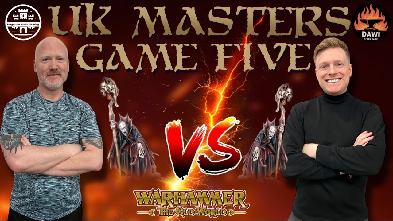 UK  MASTERS - GAME FIVE- Charlie ( Vampires) Vs Keith Wilkinson (Vampires)