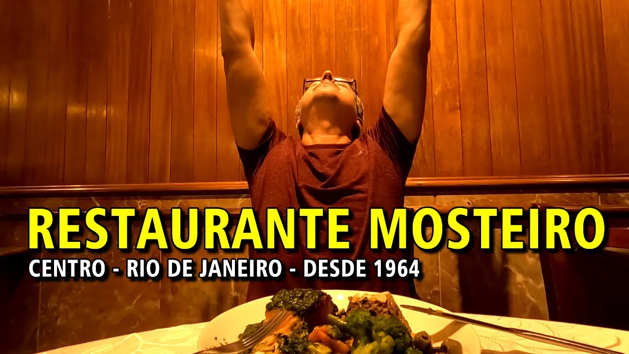 Restaurante Mosteiro desde 1964 é tradicional no centro do Rio de Janeiro