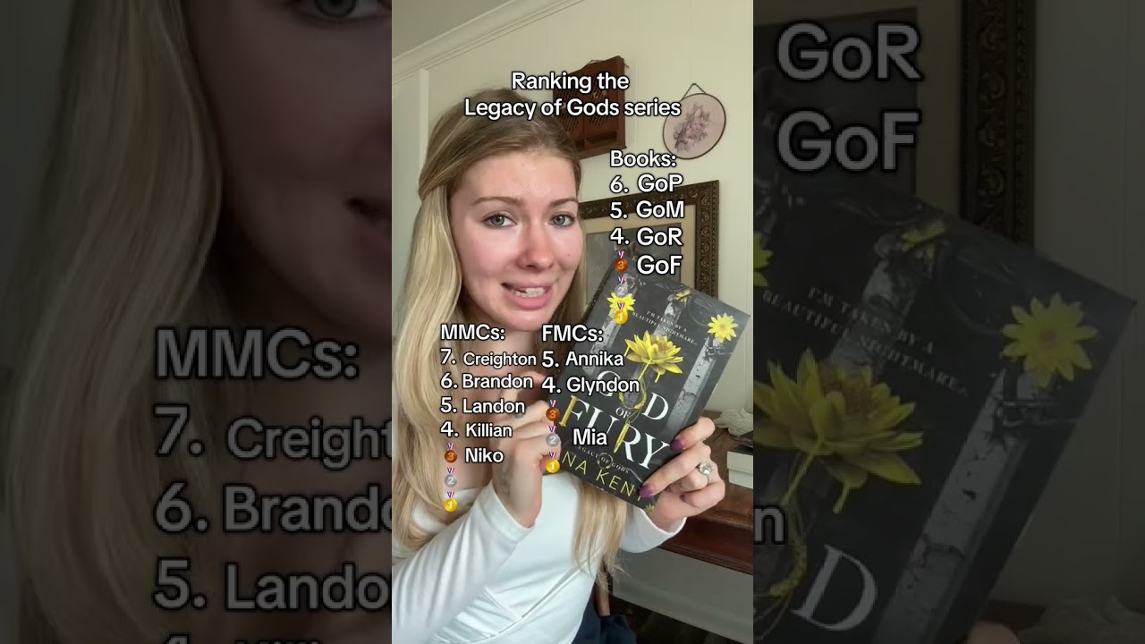 Ranking serii &bdquo;Dziedzictwo Bog&oacute;w&rdquo;!! Og&oacute;lnie dałbym jej 4,5 gwiazdki ⭐️🤍📖 #dziedzictwobog&oacute;w #
