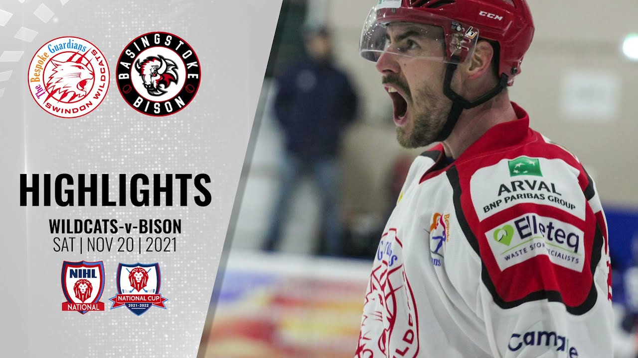 Swindon Wildcats v Basingstoke Bison - Saturday 20th November 2021
