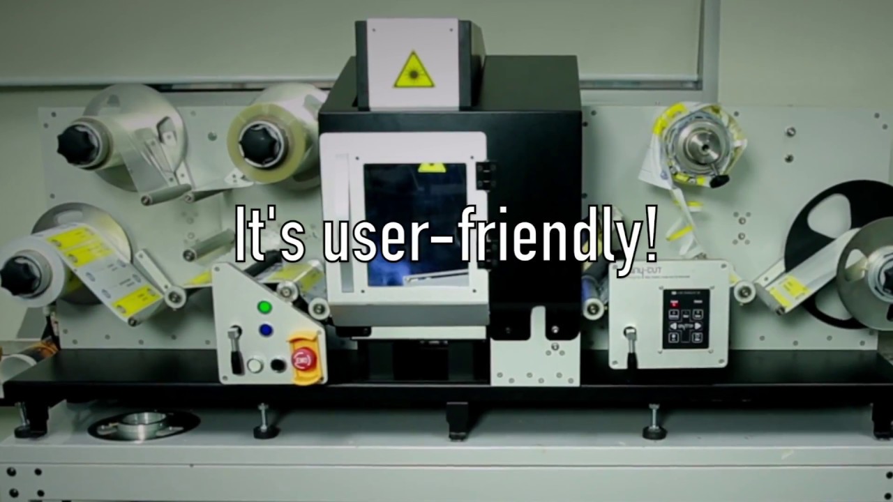 digital laser label die-cutter any-CUT I -anytron