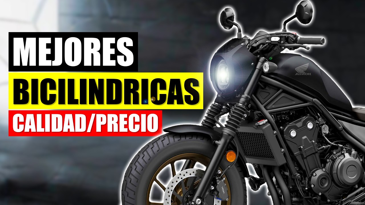 Las 5 Motos BICILINDRICAS que te dan MÁS por tu DINERO