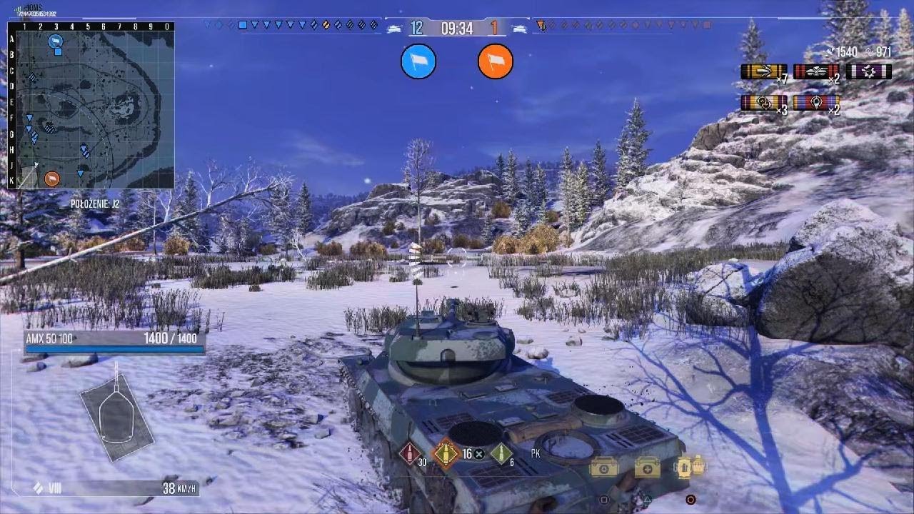 PS5/XB1 WoT AMX 50 100 5.1K DMG and 8 KILLS