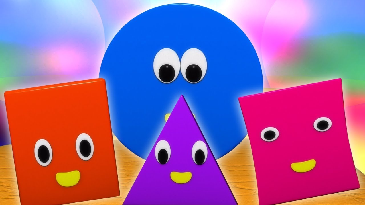 forme canzone in italiano | impara le forme | geometriche forme per bambini | Shapes Song For Kids