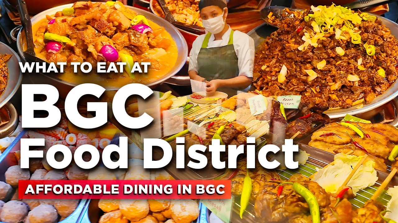 Affordable Eats in BGC! | Tour at FOOD DISTRICT in One Bonifacio High Street | BGC Food Trip 2025