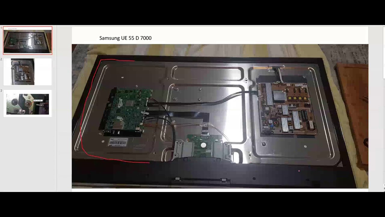 Reparatur Samsung TV Problem 