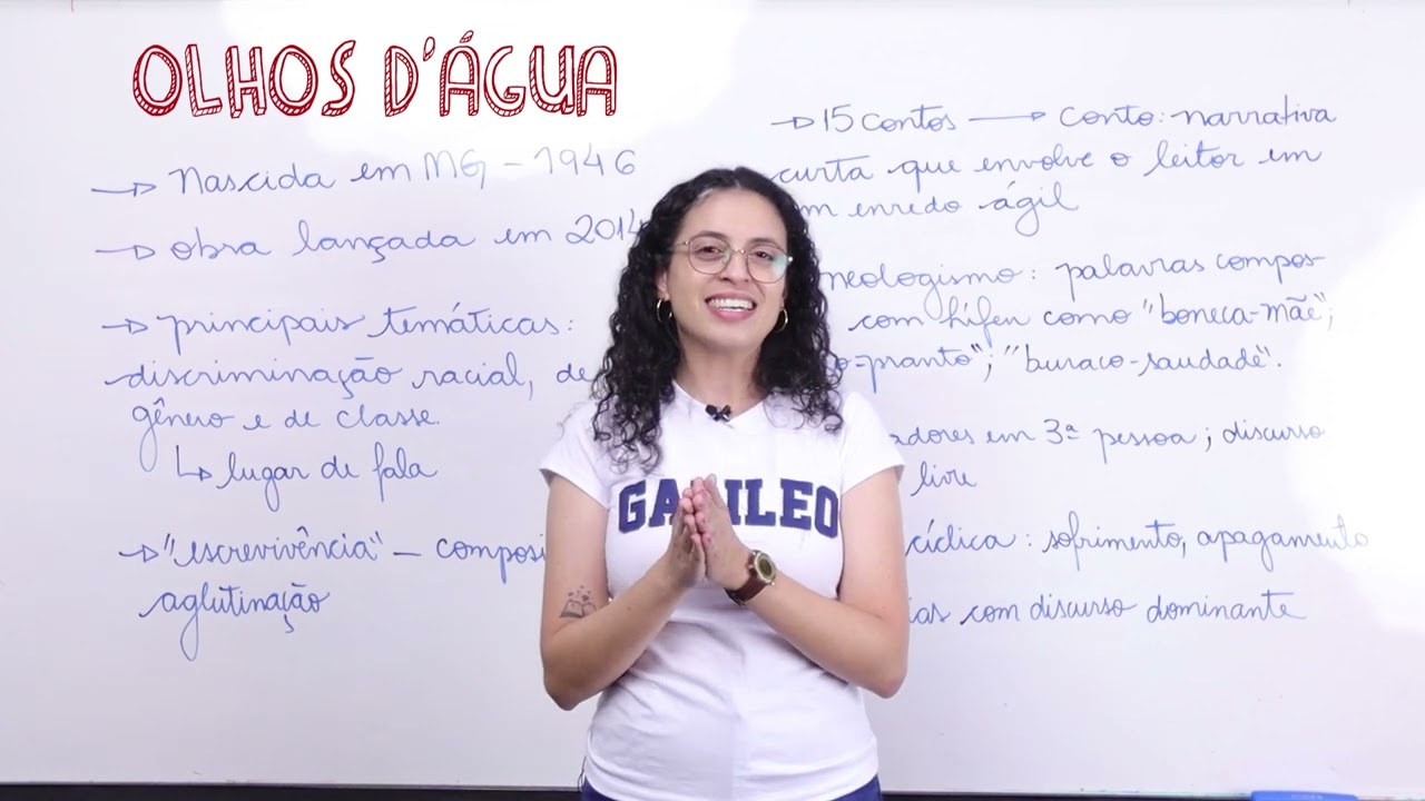 Olhos D'Água - Conceição Evaristo - Unicamp 2026 - Aula Completa