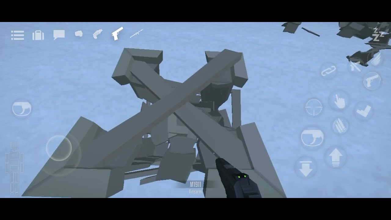 Destructible crate and bodycam mods test run on gorebox 