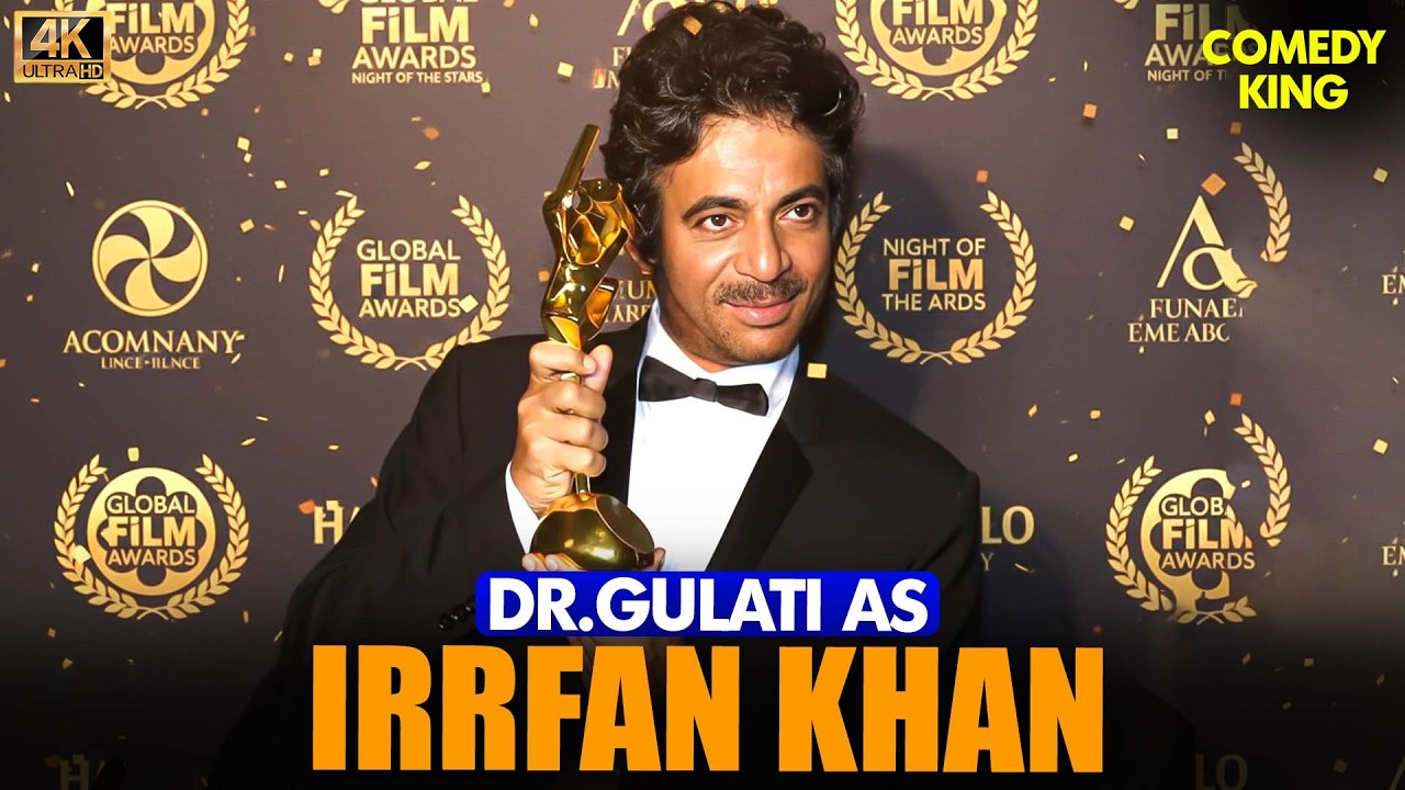 Sunil Grover As Irrfan Khan😂| The Kapil Sharma Show | Best Of Dr.Gulati | Funny | 4k #comedy