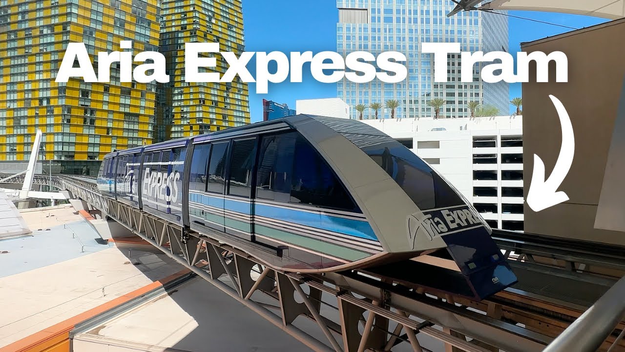 Aria Express Tram - How to get to Bellagio Hotel from Aria Las Vegas?