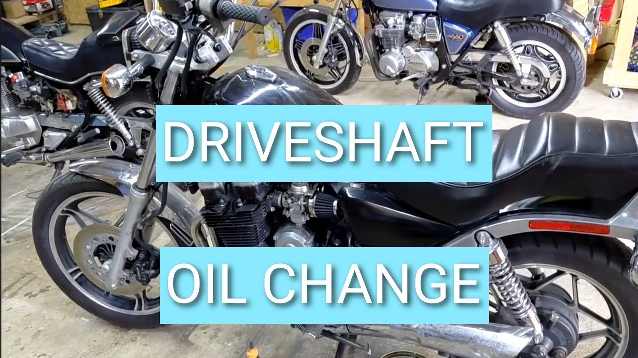 Driveshaft Oil Change - 1983 Honda Nighthawk