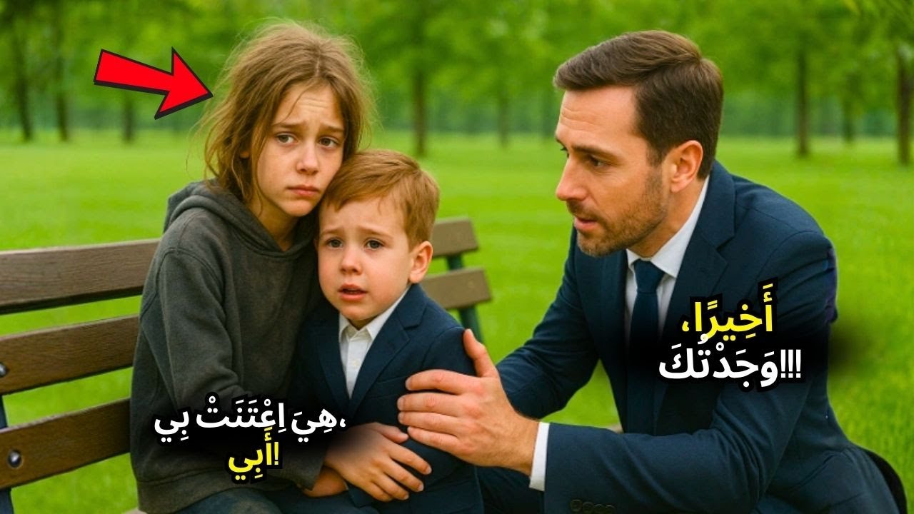 مليونير يجد فتاة فقيرة تعتني بابنه الضائع في الحديقة، ماذا سيفعل...