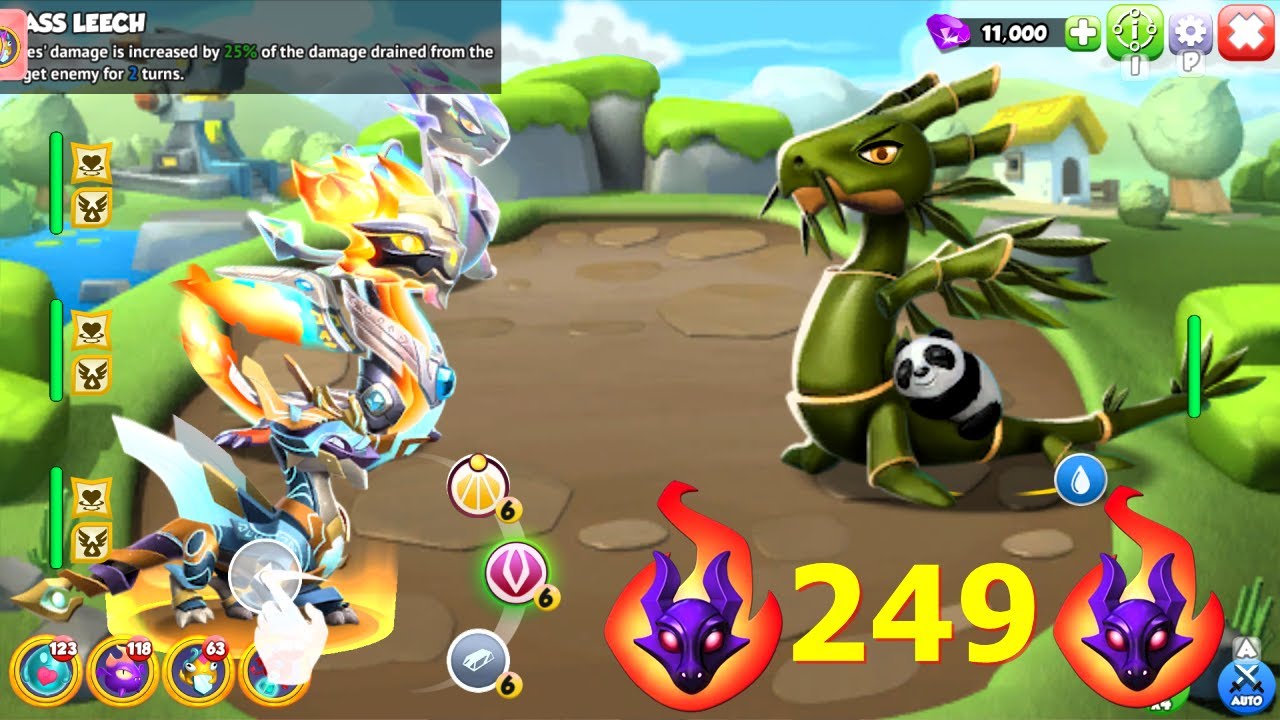 30/500 Akerai Dragon piece | A'kerai Dragon board event | Battle number 249 Nightmare mode