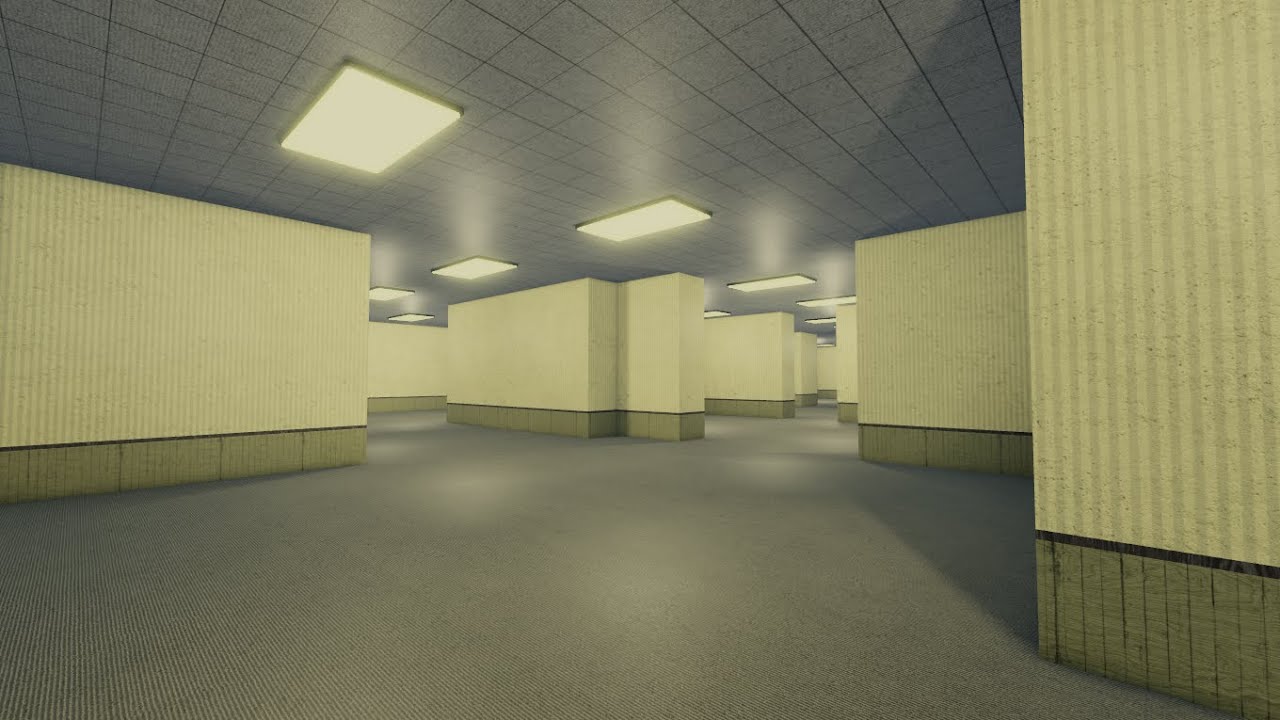 MAKING A BACKROOMS GAME - ROBLOX SPEEDBUILD
