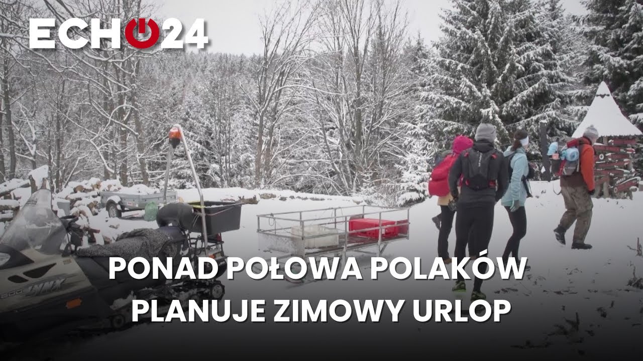 Ponad połowa Polak&oacute;w planuje zimowy urlop