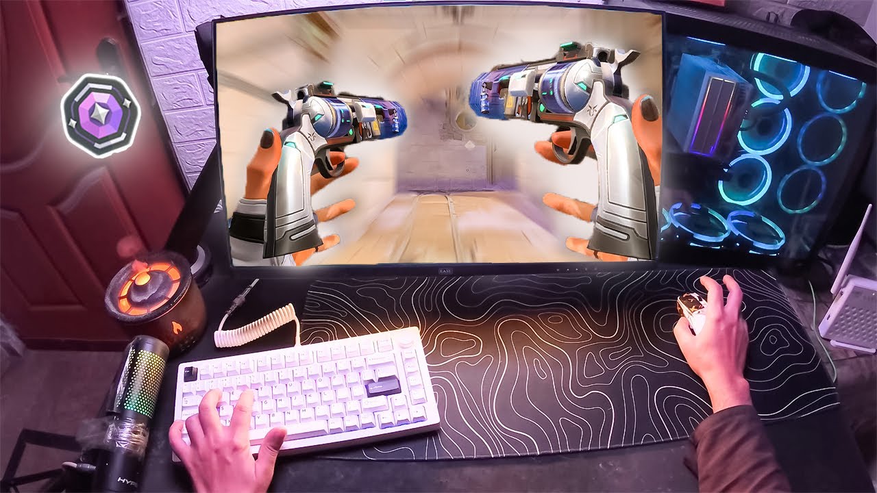 Best Budget Thocky Keyboard. VALORANT POV ASMR
