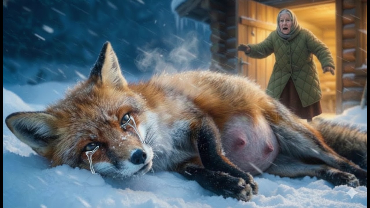 She Was Freezing to Death at −71°C — A Pregnant Fox’s Last Hope Emerged