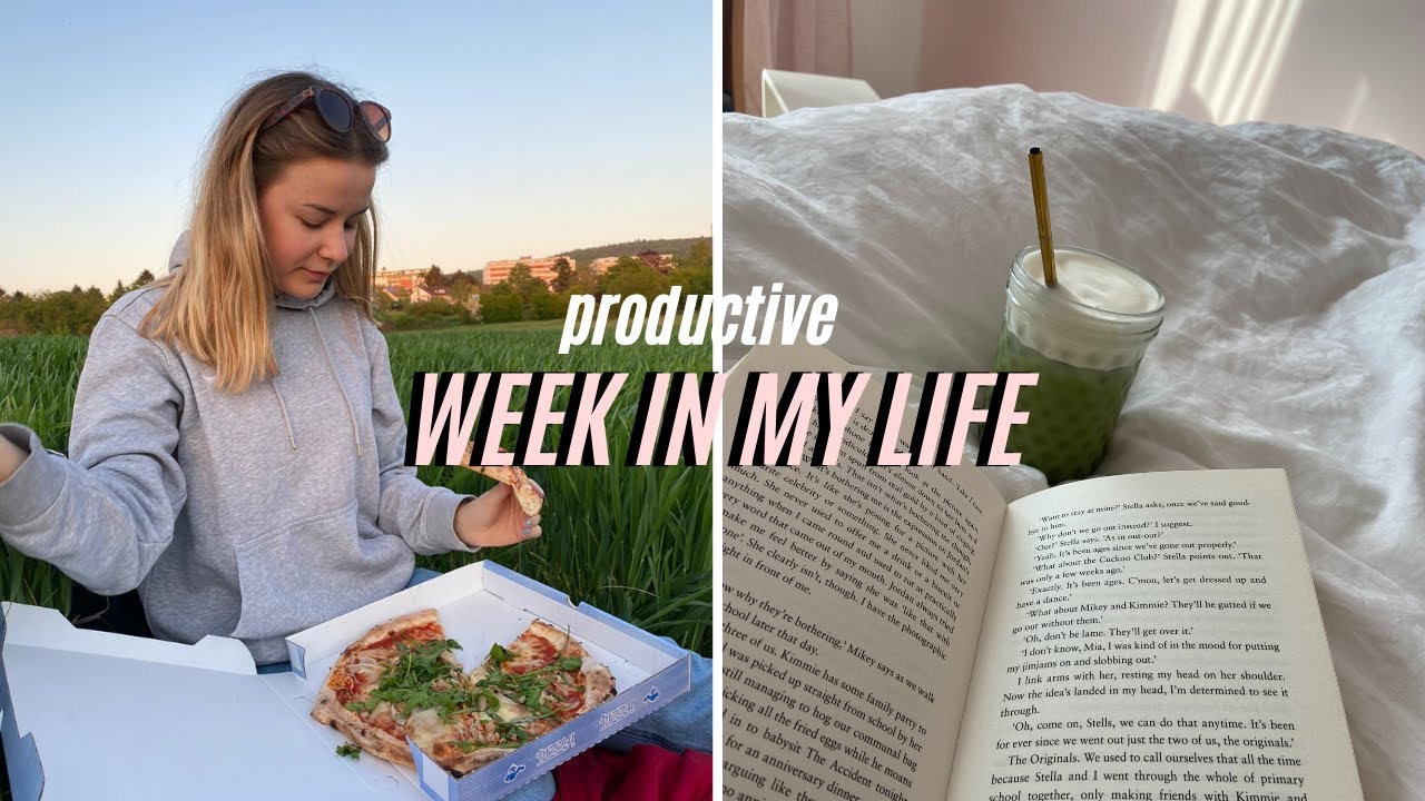 PRODCtTIVE WEEK - viel lernen, Abi, Sport, backen II Marieke Emilia