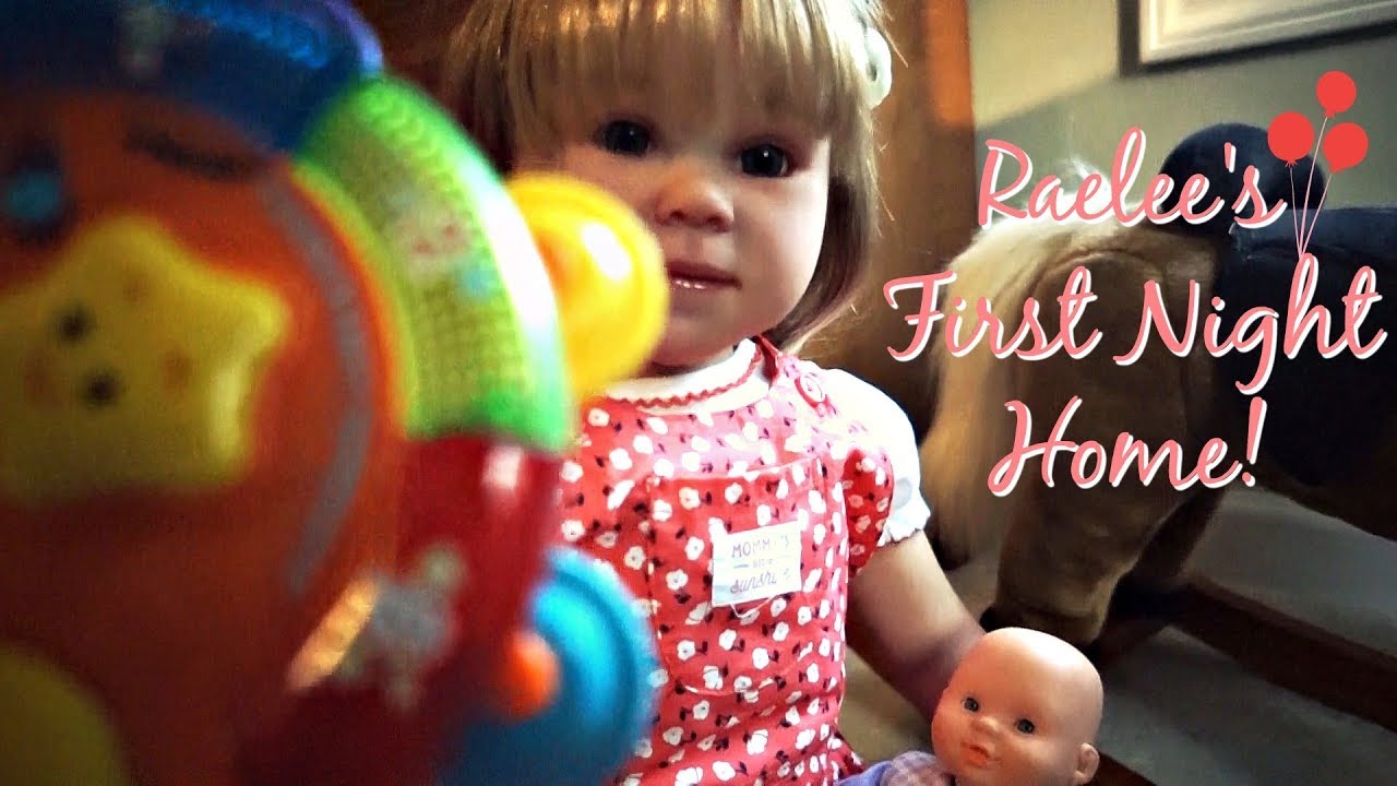 Reborn Toddler Raelee's First Night Home!