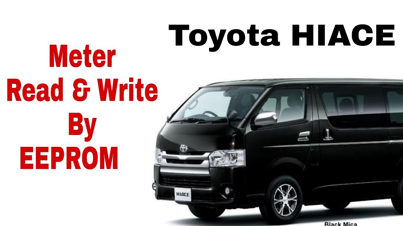 TOYOTA Hiace Meter EEPROM IC 93C66  corrupt file Read &Write by I prog+ programmer.