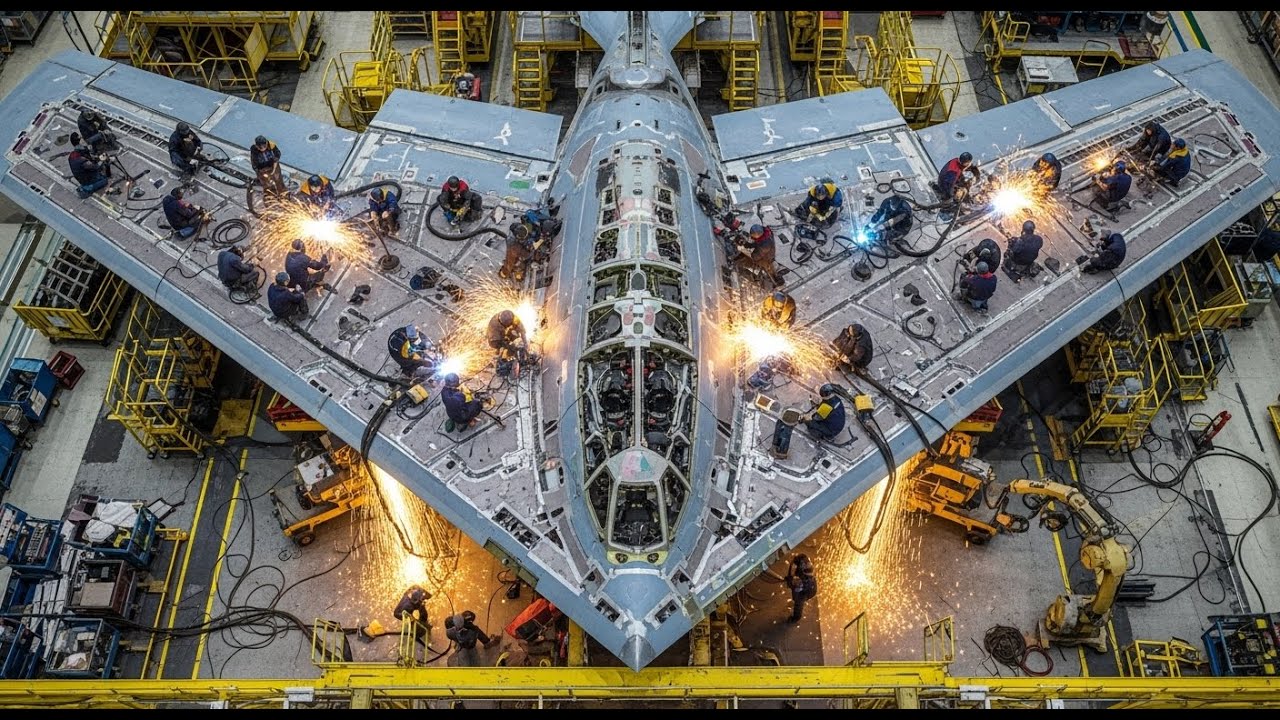 Inside the B-21 Stealth Factory &ndash; How Billion-Dollar Nuclear-Capable Bomber Planes Are Built