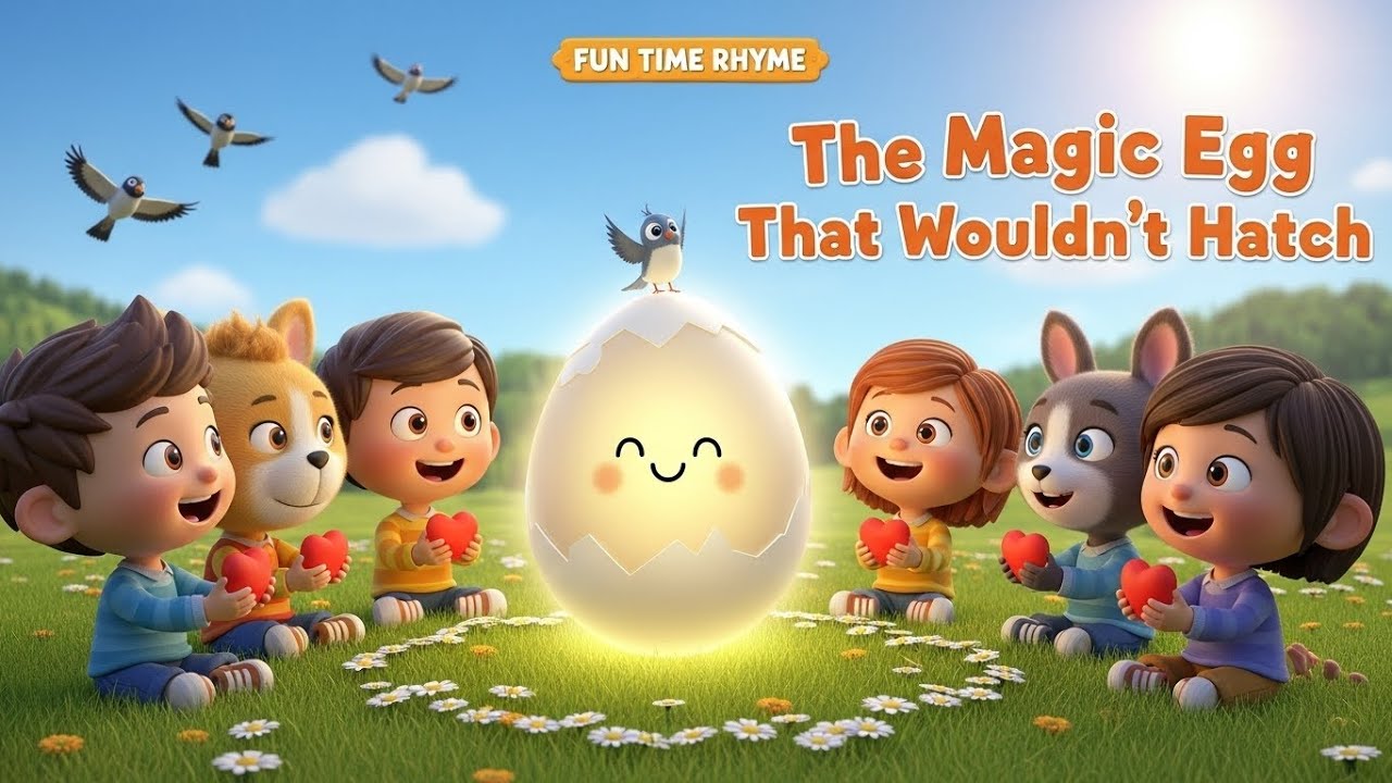 The Magic Egg That Wouldn’t Hatch 🥚✨🐣 | Magical Kids Story & Fun Learning Adventure 🌈📖👶