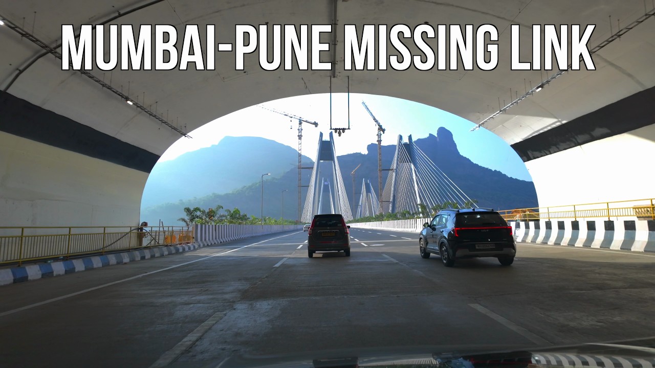 4KHDR Drive on the Missing Link | Mumbai Pune Expressway
