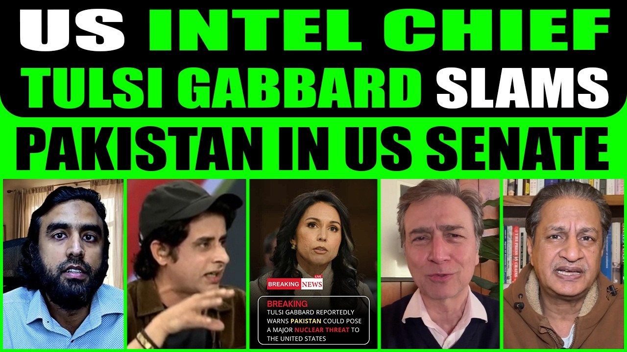 US INTEL CHIEF TULSI GABBARD SLAMS PAKISTAN IN US SENATE
