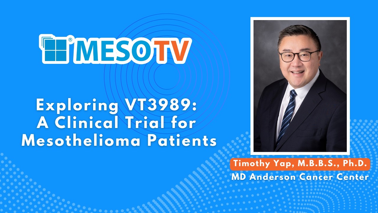 MesoTV | Изучение VT3989: клиническое исследование для пациентов с мезотелиомой