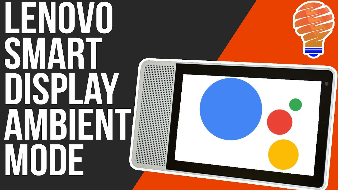 Using The Lenovo Smart Display as a Digital Photo Frame - Ambient Mode