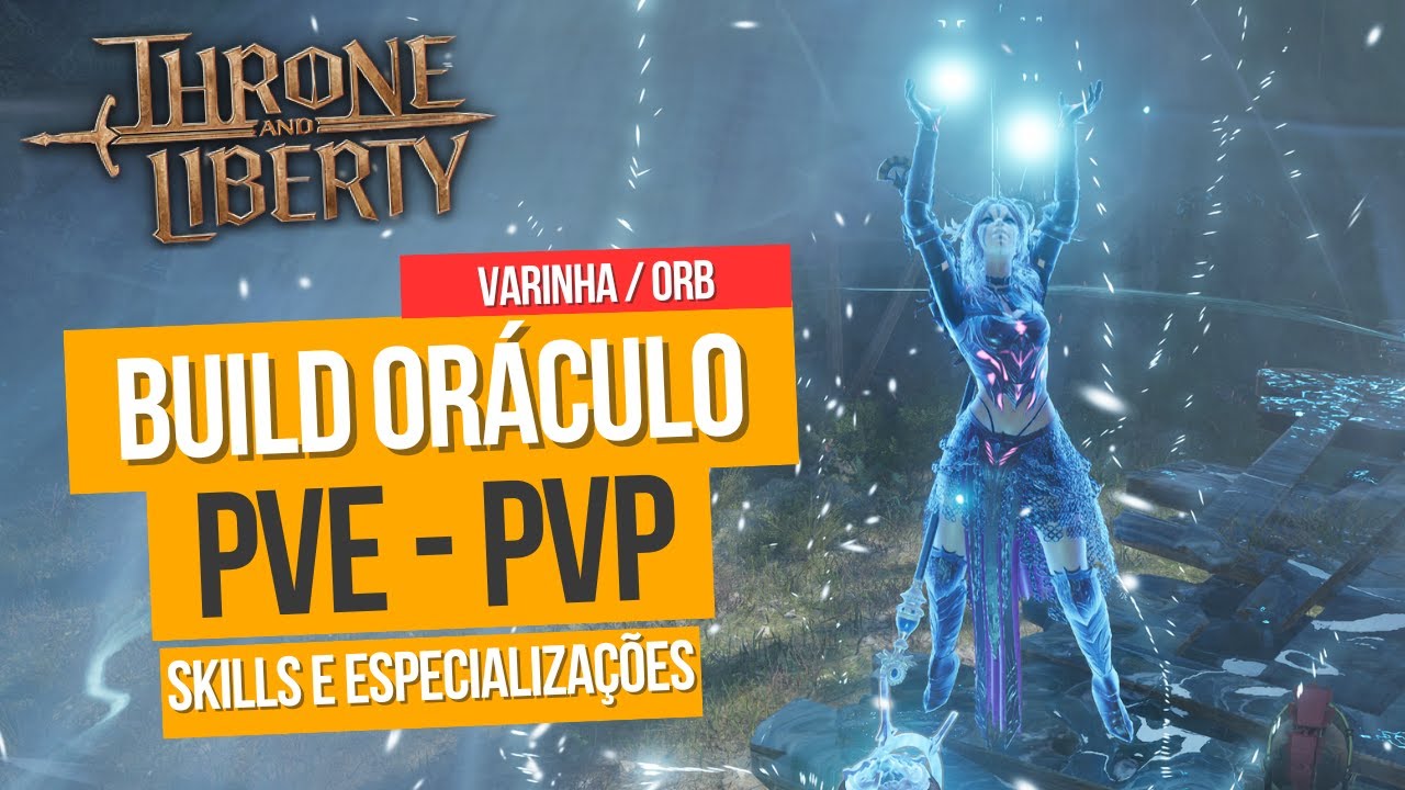 🌟 Build O SUPORTE ABSOLUTO! Healer Orb + Wand no Throne and Liberty (Oráculo - PvE e PvP)