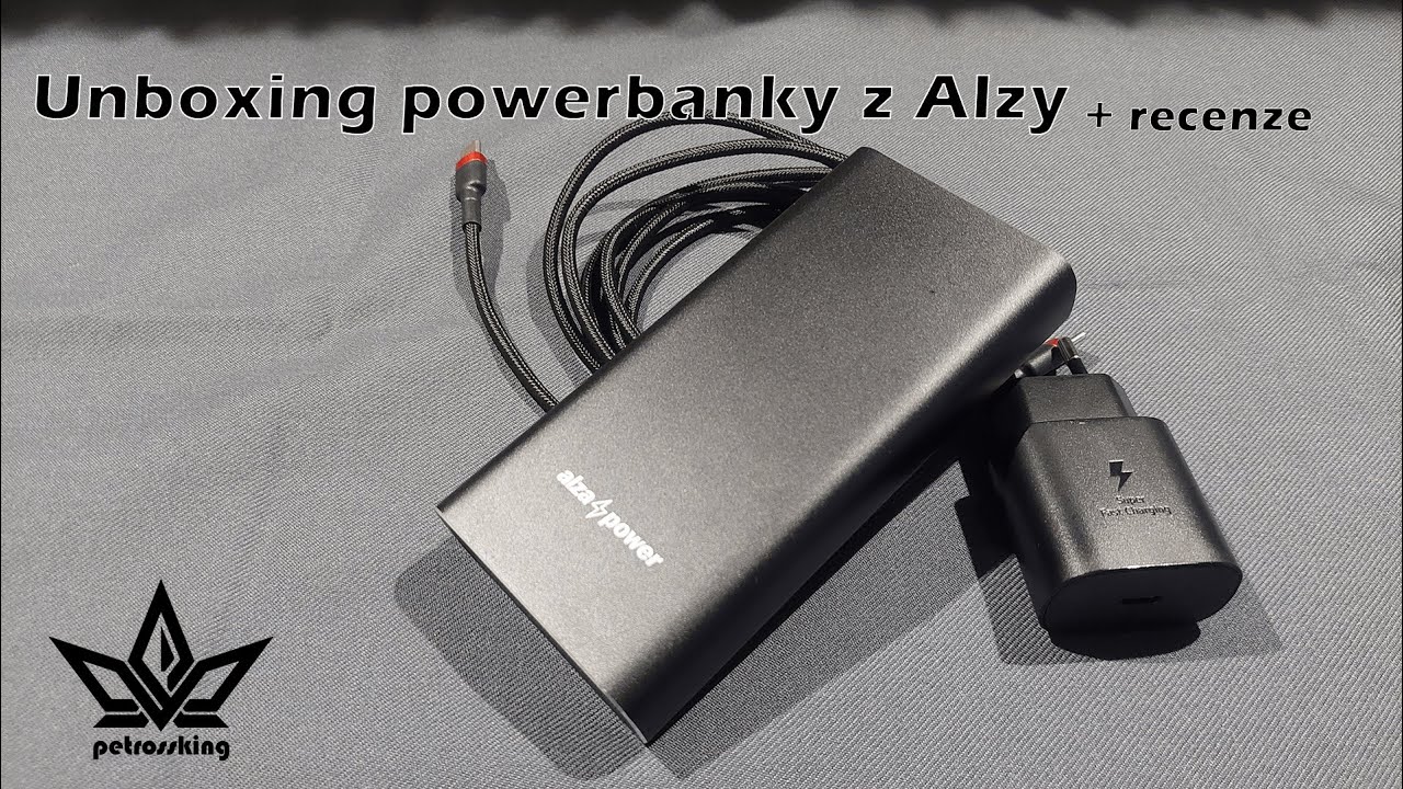 [Unboxing] Alzapower powerbanka, dostačující k 2023🤔
