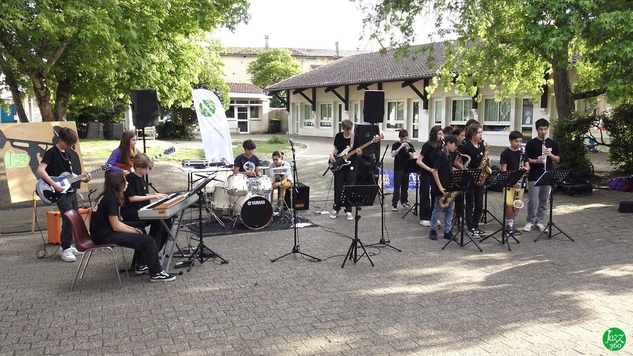 Four, Big Band Jazz 4ème Collège Eléonore de Provence Festival Jazz360
