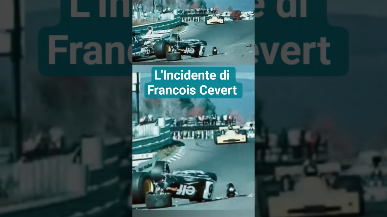 L'incidente MORT4LE di Cevert! #f1 #formula1 #F1crash #Cevert #motorsport