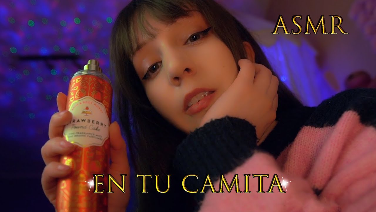 ⭐ASMR en tu CAMITA 💜 You're Safe Now 💤 Te Cuido Esta Noche | Asmr en Ingl&eacute;s con Subt&iacute;tulos