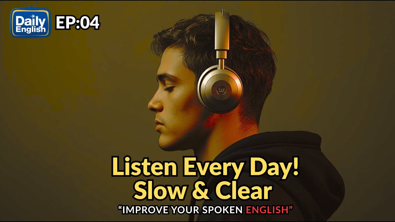 Listening & Shadowing Practice for Beginners | Improve your spoken English #podcast #dailyenglishtv
