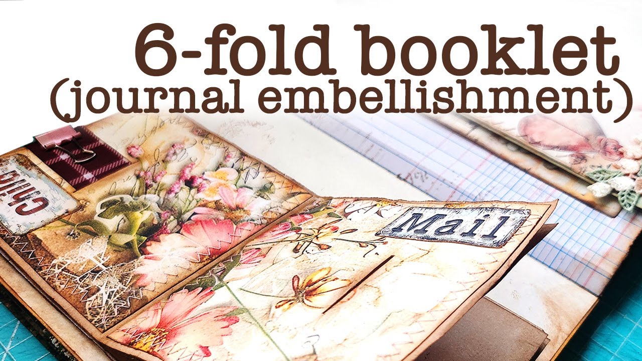6-FOLD BOOKLET. Process video with comments.