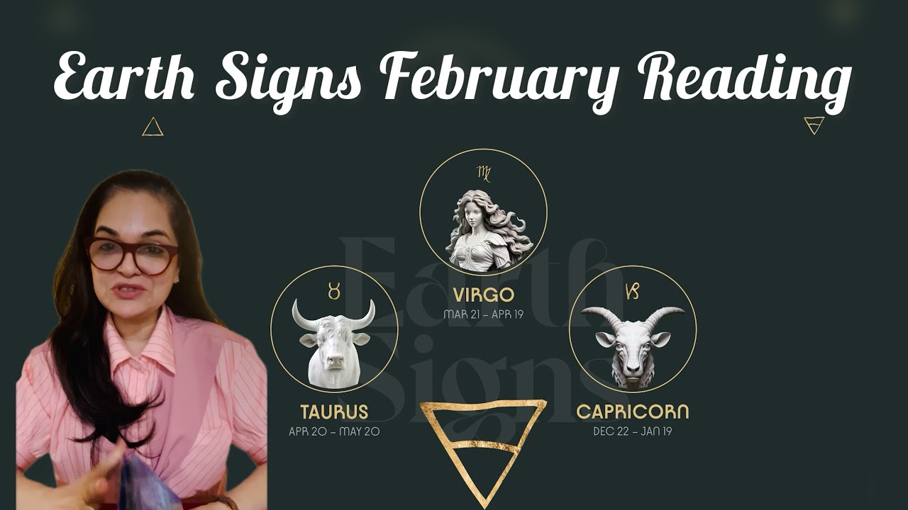 February 2026 Earth Signs Tarot Reading | Taurus, Virgo, Capricorn