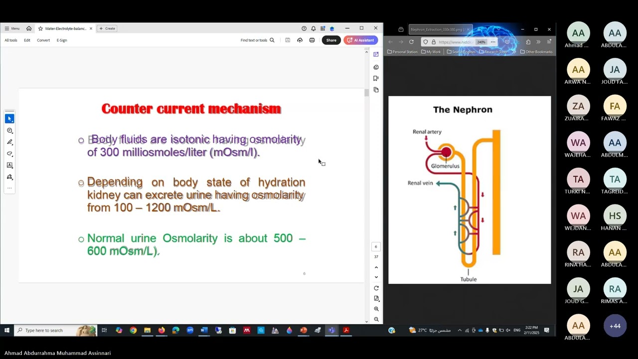 Water electrolyte balance Dr. Ahmed Alsinnari