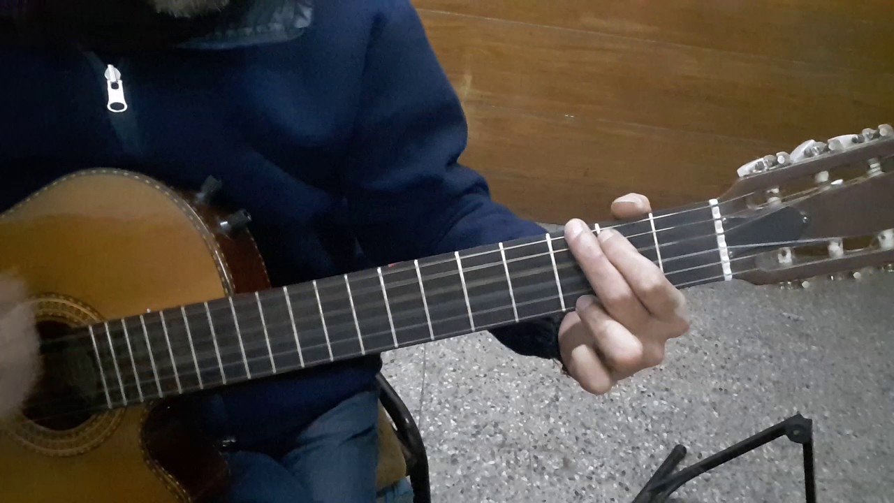Cómo tocar Sumo El reggae de paz y amor con guitarra criolla Acordes Tutorial Letra
