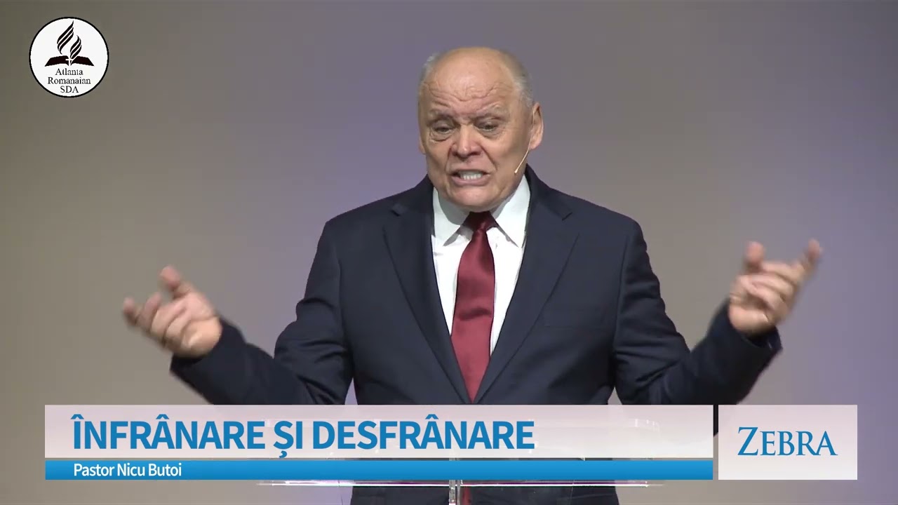 ÎNFRÂNAREA ȘI DESFRÂNAREA - ZEBRA cu pastor Nicu Butoi