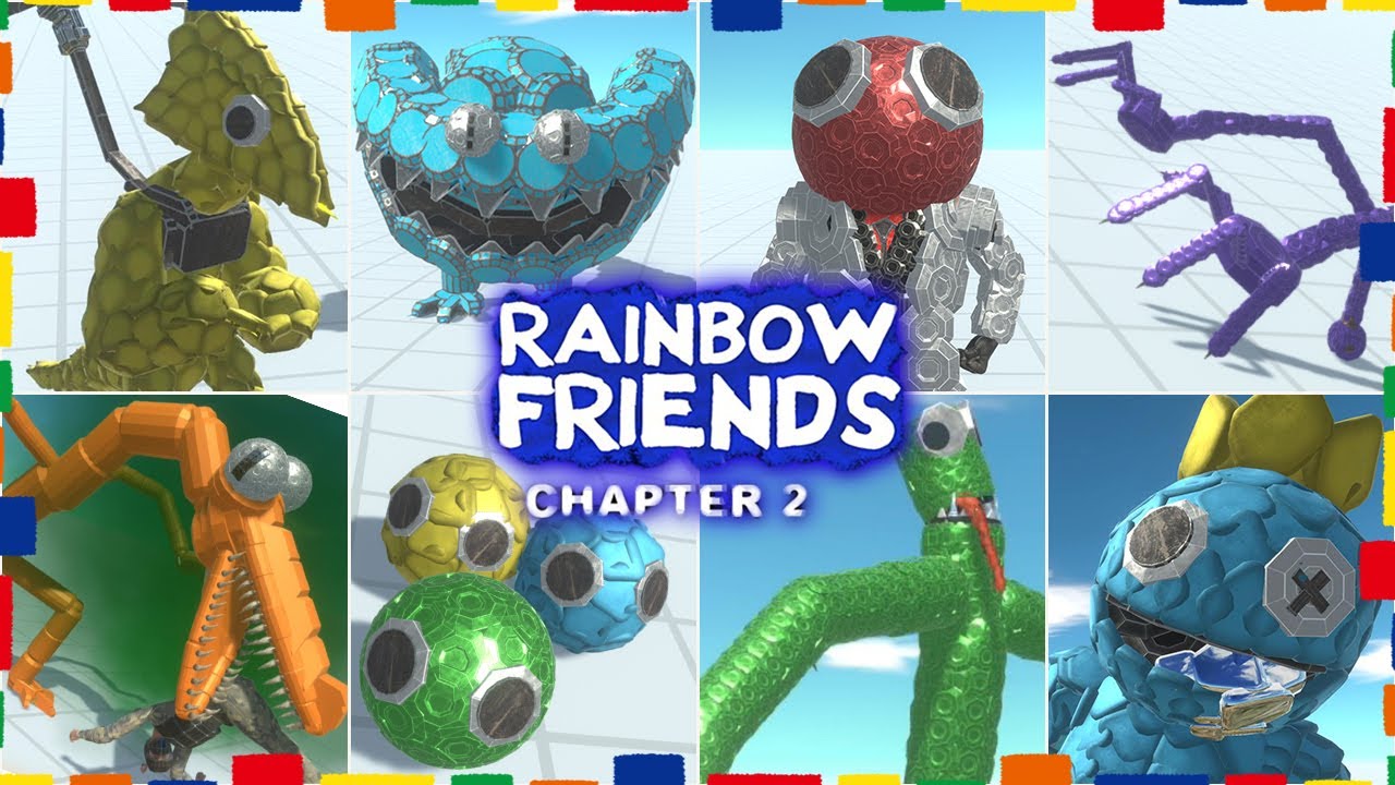 【レインボーフレンズ】チャプター2でどのキャラが一番強いの？最強を決めるトーナメントがはじまる！ アニマルレボルトバトルシュミレーター実況 ＃452 ARBS