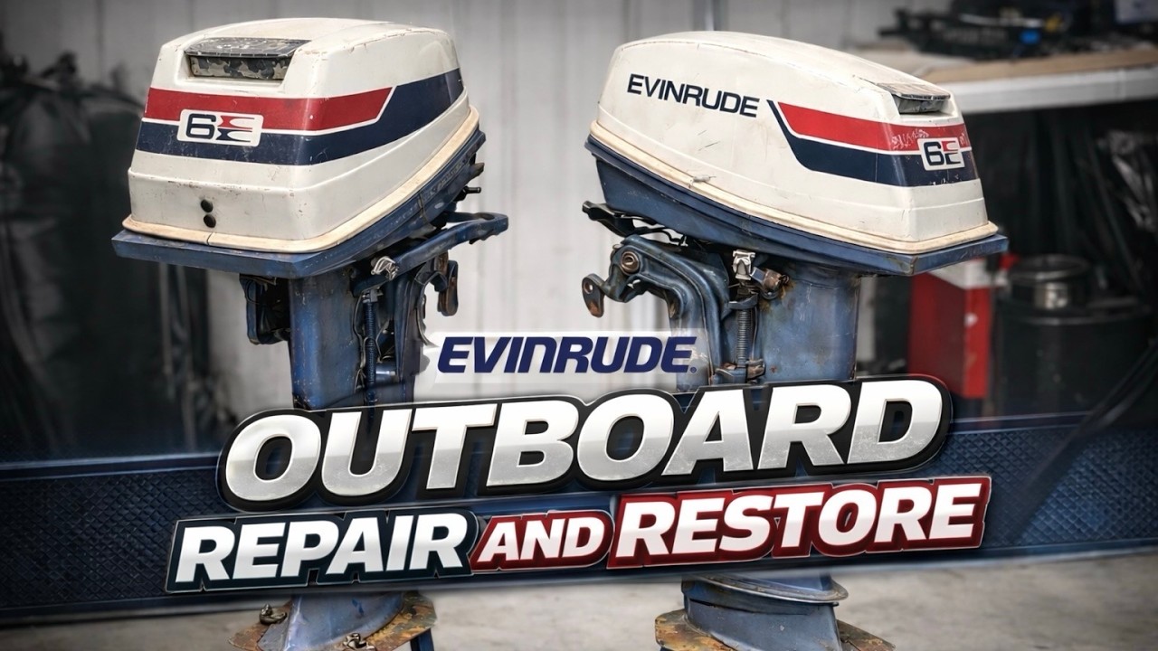 Bringing a 1960s Evinrude Fisherman Back to Life (Full 6HP Rebuild)