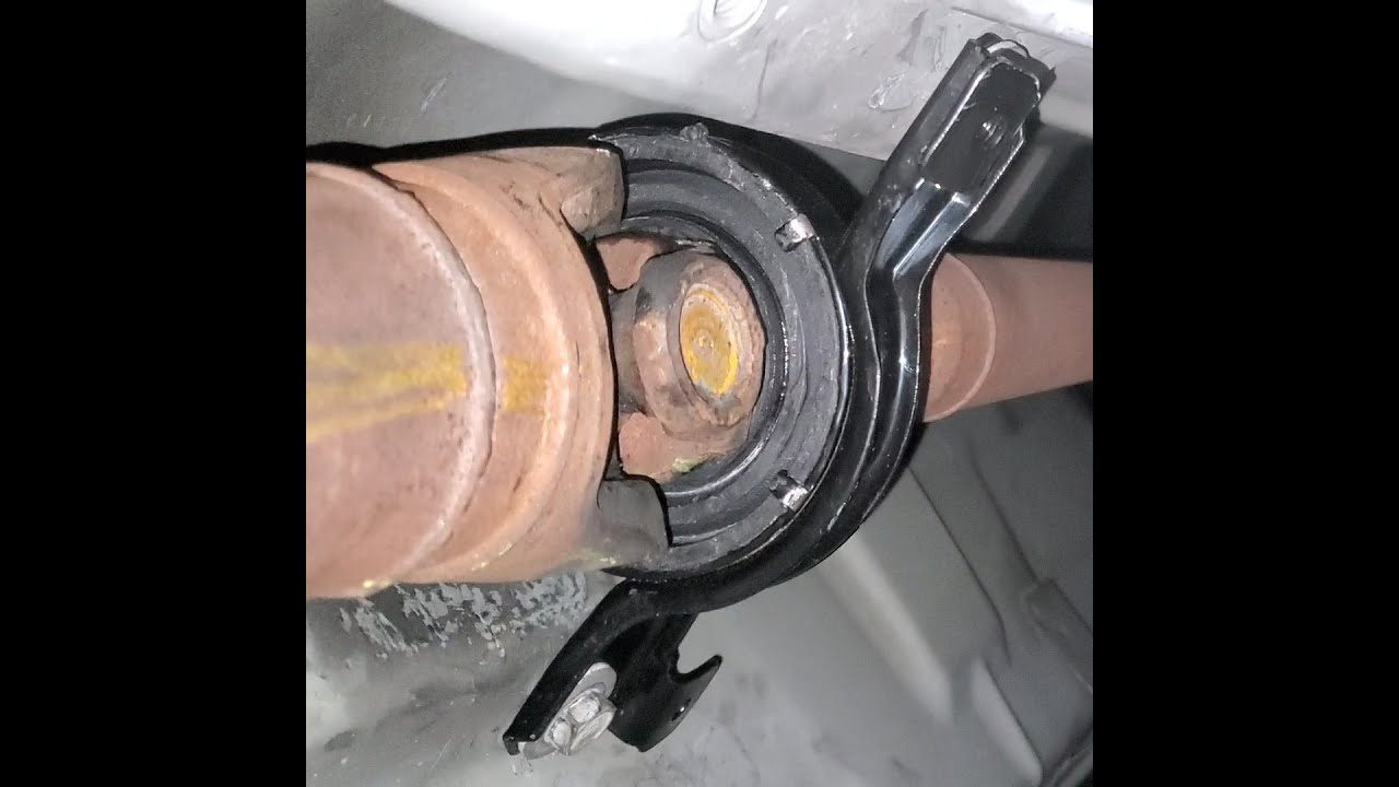 2007 Cadillac SRX Replace Driveshaft Center Support Bearing
