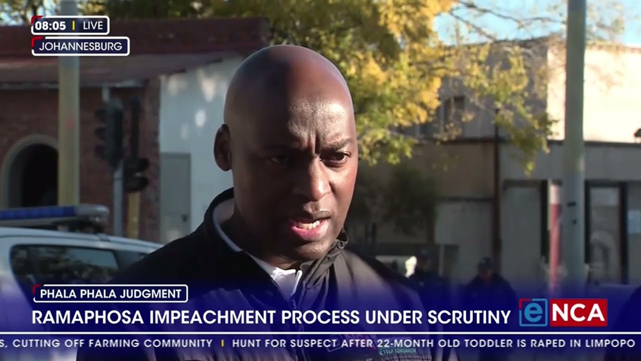 Ramaphosa impeachment process under scrutiny