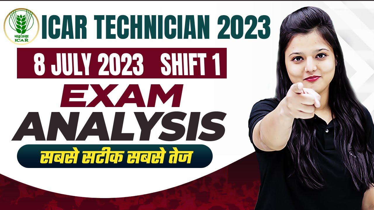 ICAR TECHNICIAN RE-EXAM ANALYSIS | 8JULY  SHIFT 2 ANALYSIS | ICAR TECHNICIAN EXPECTED CUTOFF